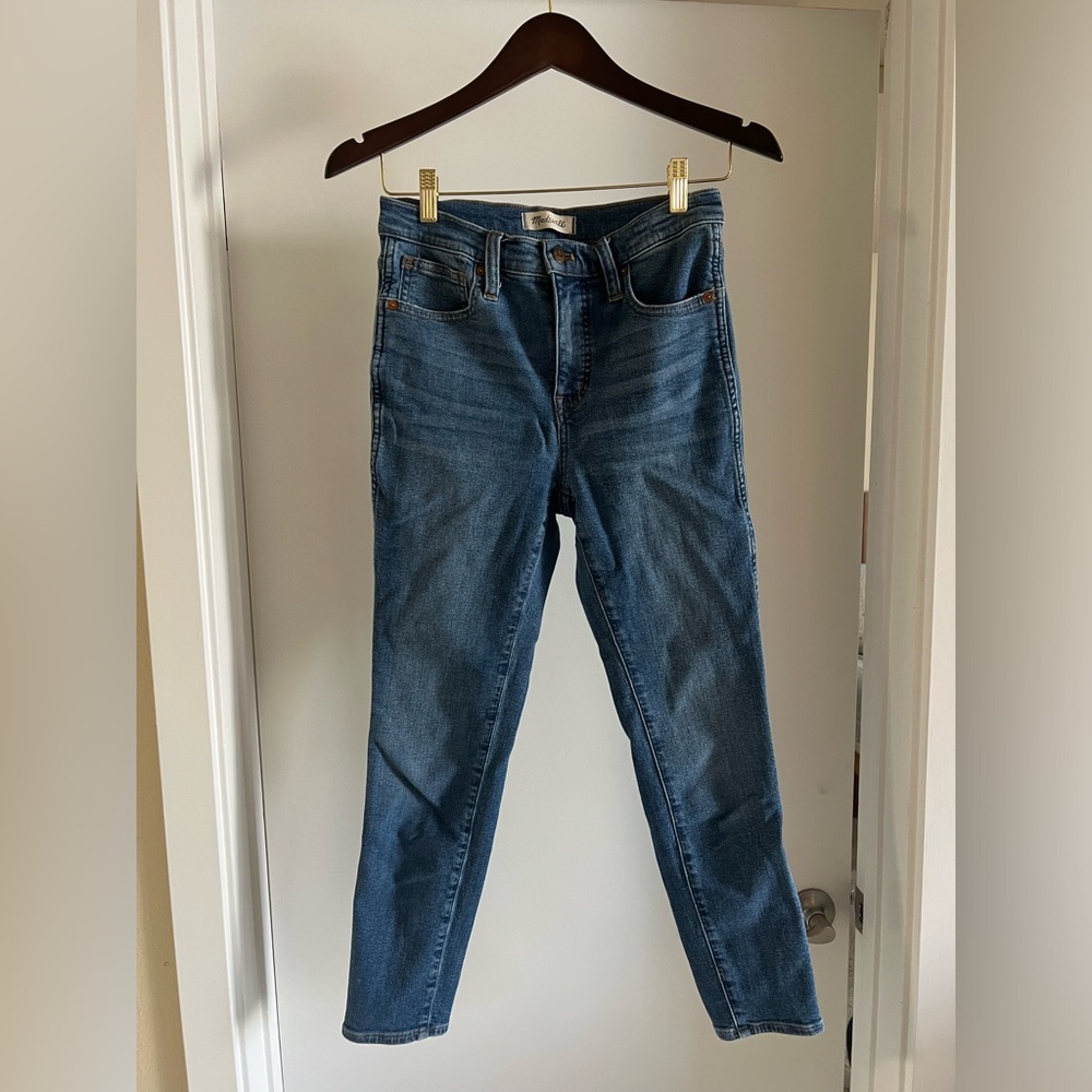 Madewell 10” High Rise Skinny Crop